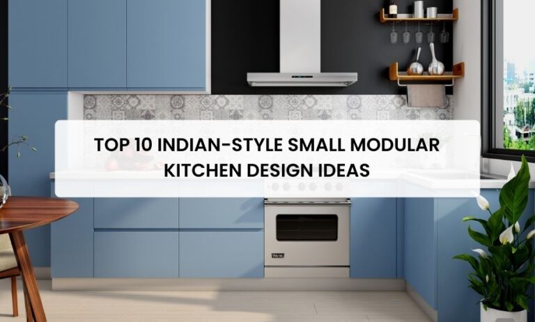 indian style small modular kitchen design